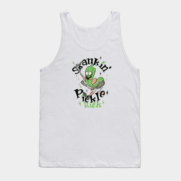 Skankin Pickle Tank Top by theriwilli